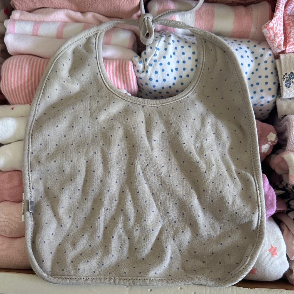 Oeuf Polka Dot Bib